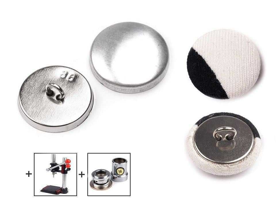Nasturi tapițerie 500 buc, N32, nasturi de îmbrăcat metalici