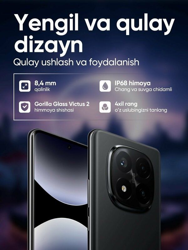 Новый Redmi Note 14 Pro  Global version +IMEI +Гарантия +Доставка