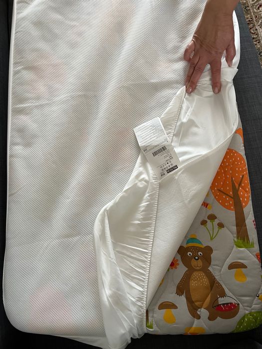 Нов матрак 120/60 с подарък нов протектор