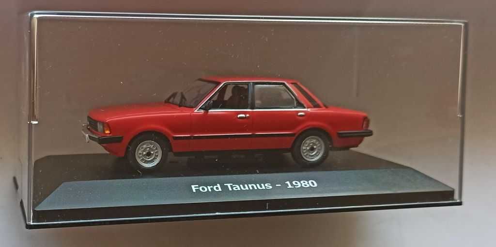 Macheta Ford Taunus TC3 1980 rosu - IXO/Hachette 1/43