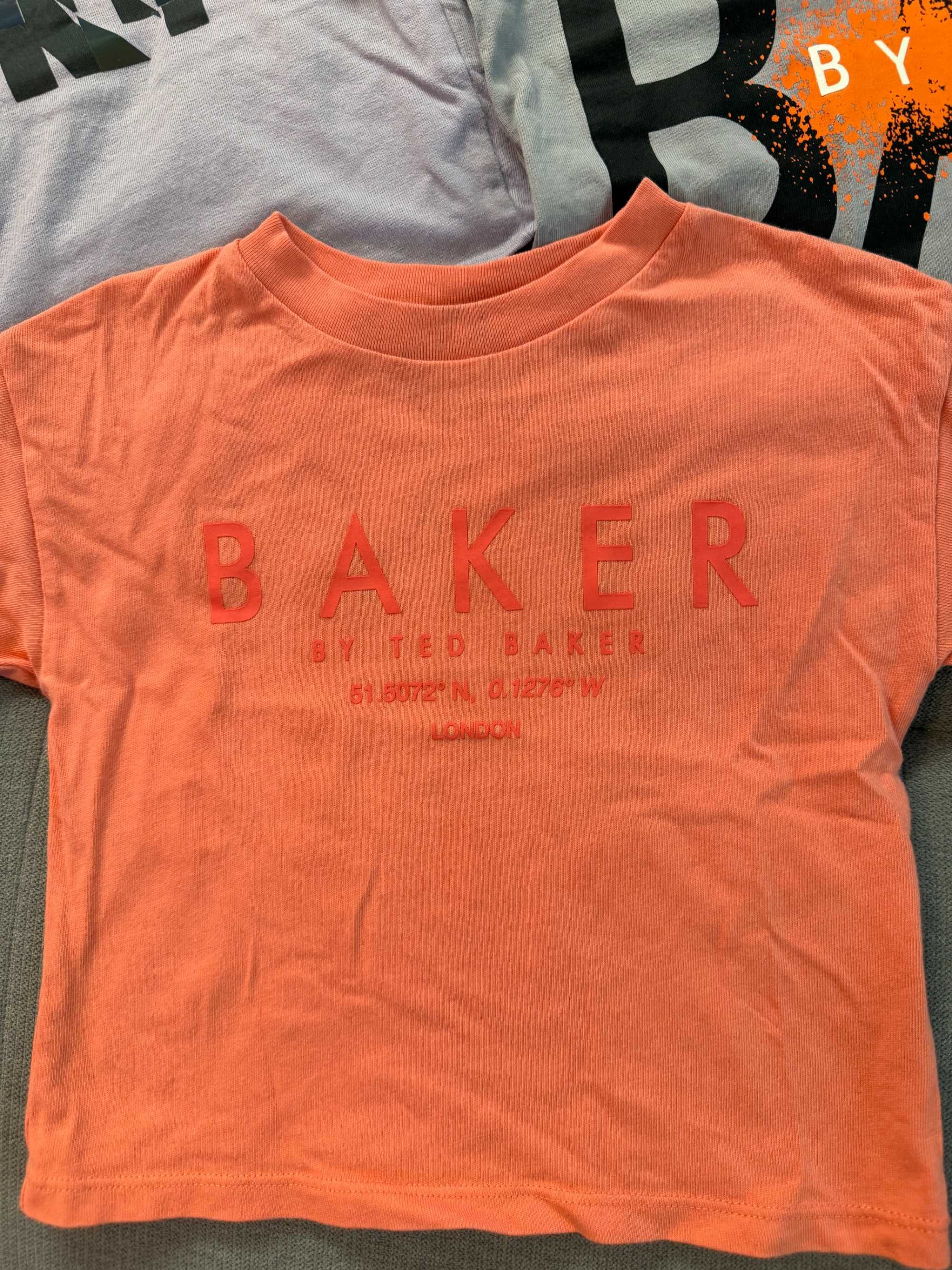 3 Tricouri băiat, premium, Ted Baker, M86, 12-18 Luni