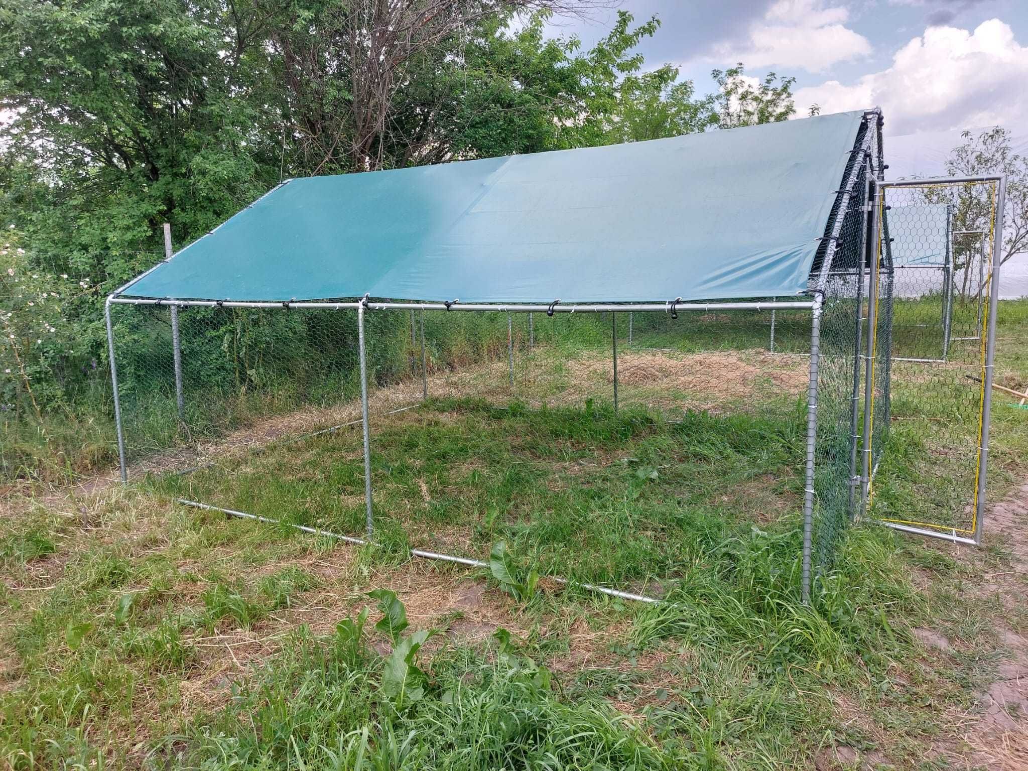 4x8 m Cotet TARC pt pasari gaini rate cu plasa, CORTURI24.ro