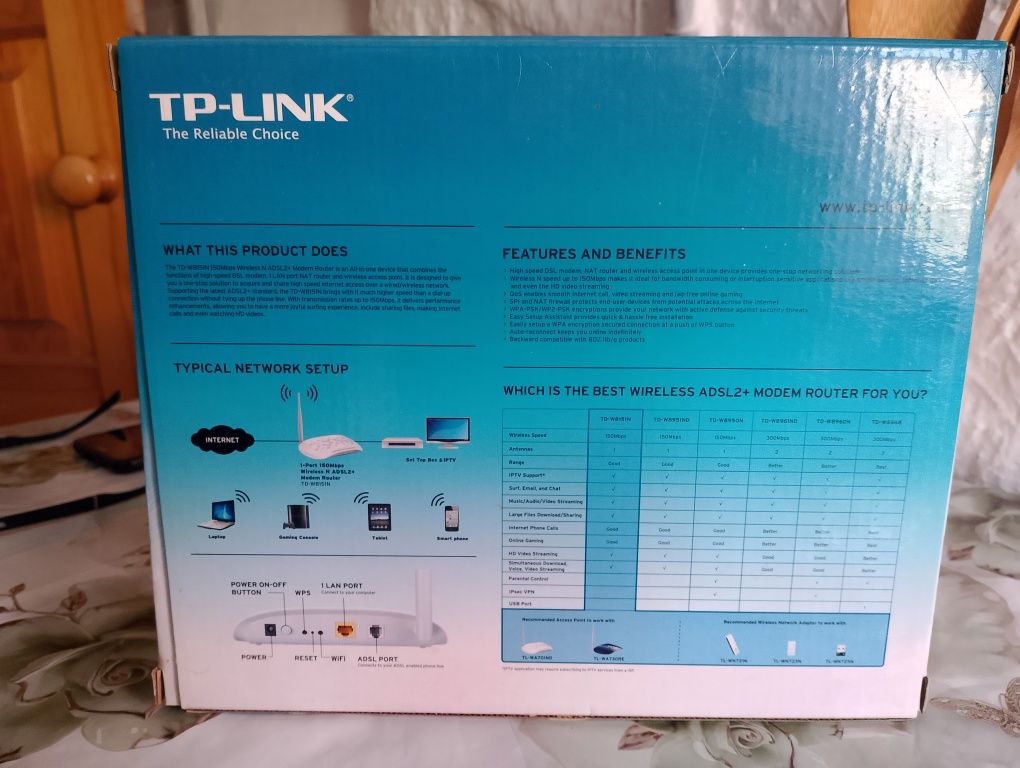 Продам wi-fi модем tp-link