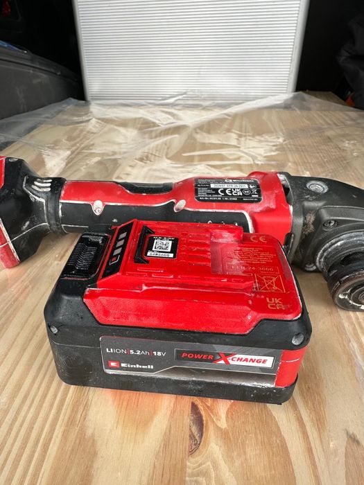 Polizor unghiular/flex pe acumulator Einhell  AXXIO 18/125