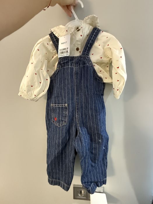 Бебешки дънков гащеризон Next