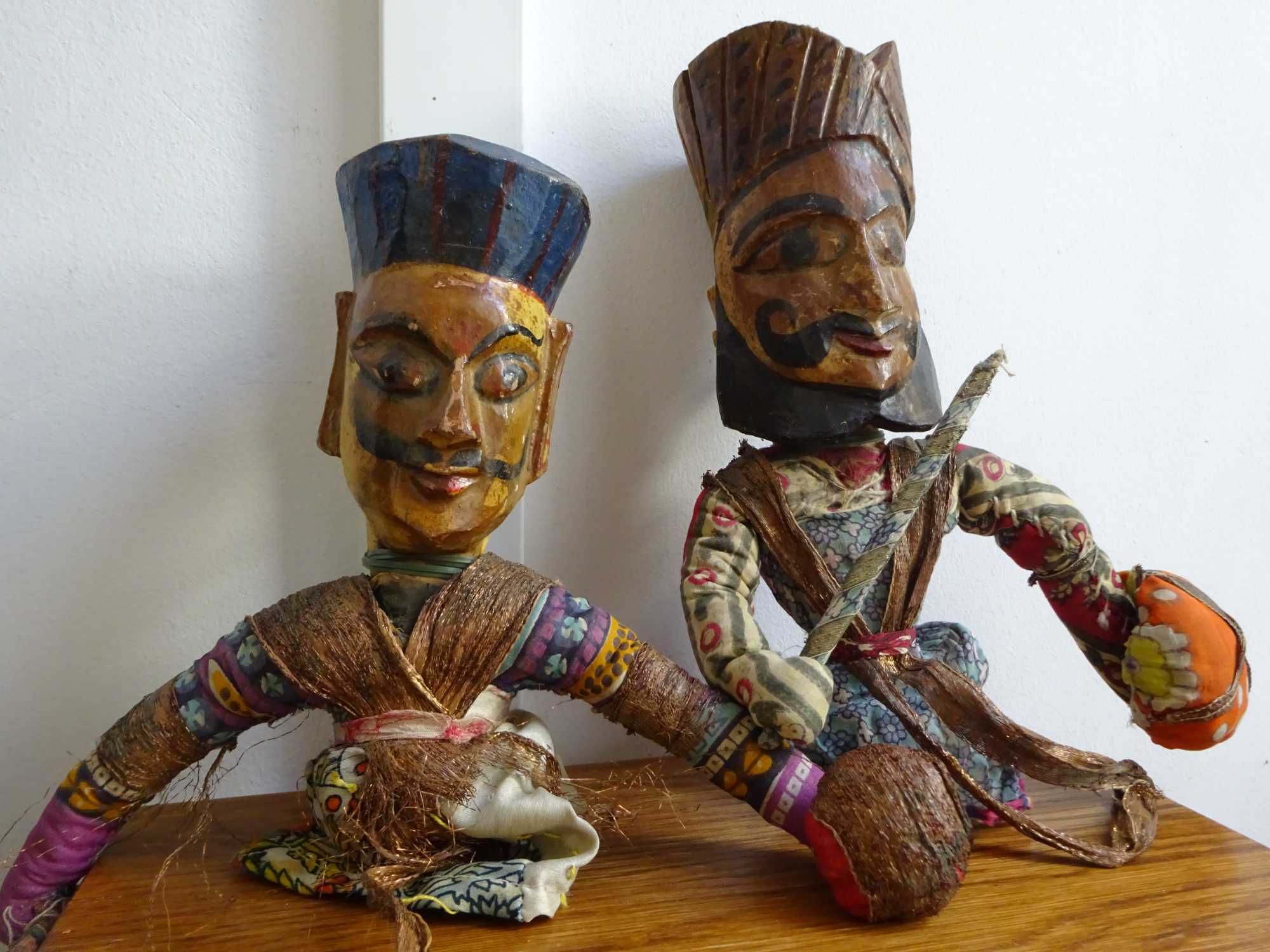 Marionete/PAPUSI traditionale Kathputli, Rajasthan, India,FOARTE VECHI