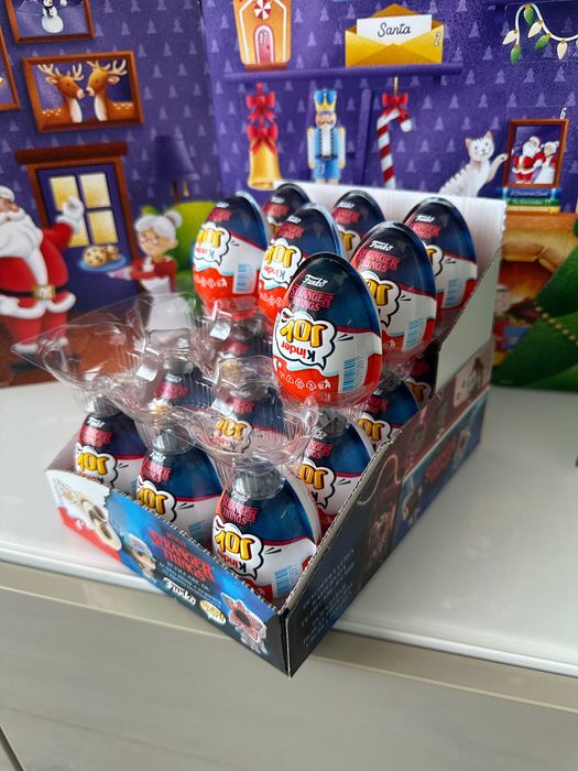 Kinder Joy Stranger Things яйца