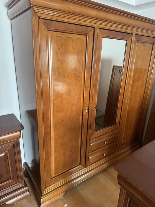 Dulap Louis Philippe Mobexpert lemn cires