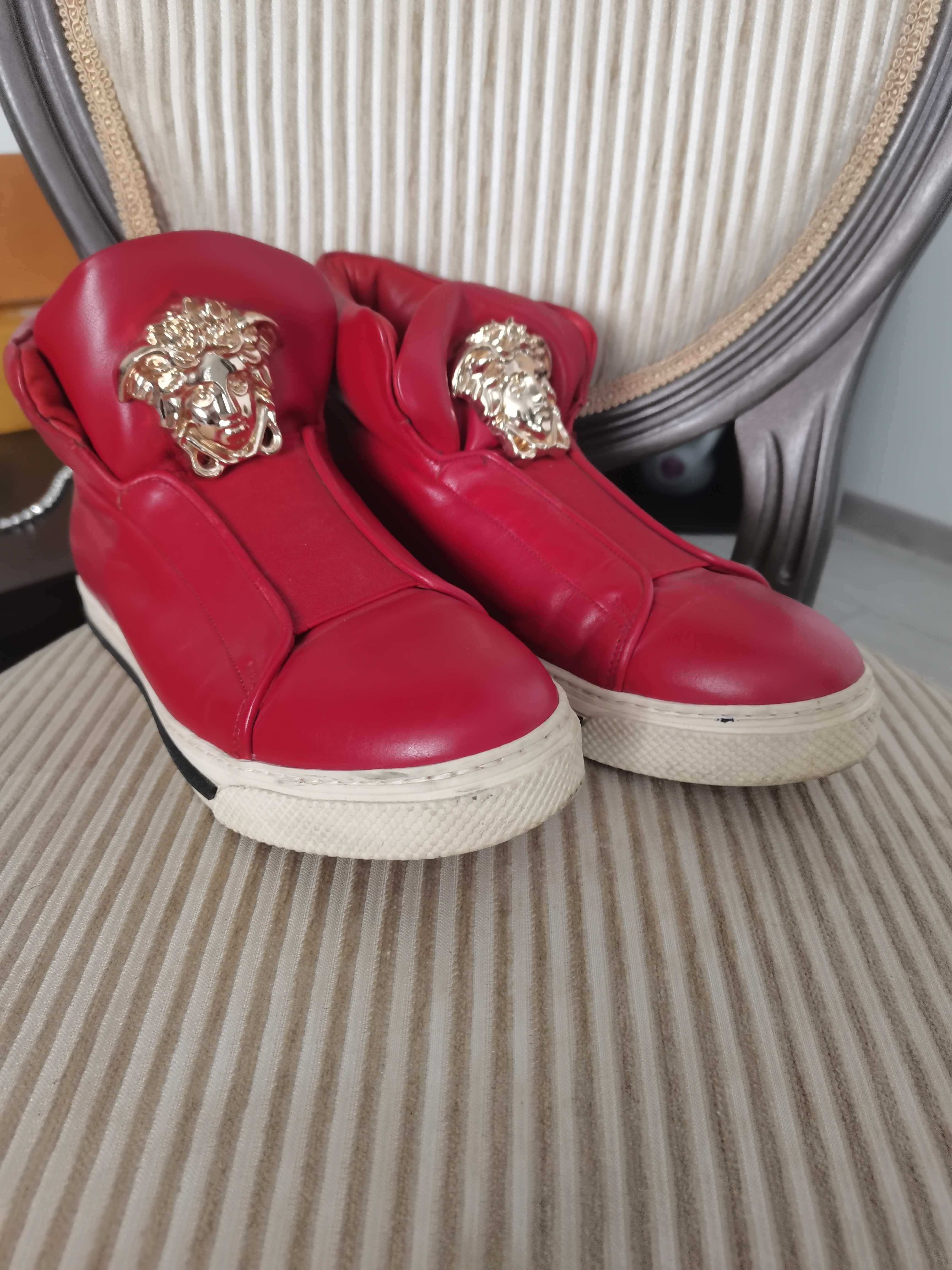 Ghete Versace piele