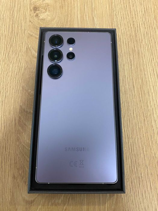 НОВ !!! Samsung S25 Ultra, 12GB RAM, 512GB, 5G, SilverBlue, Технополис