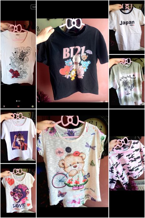 Lot tricouri bumbac lot mare de t shirt topuri dama