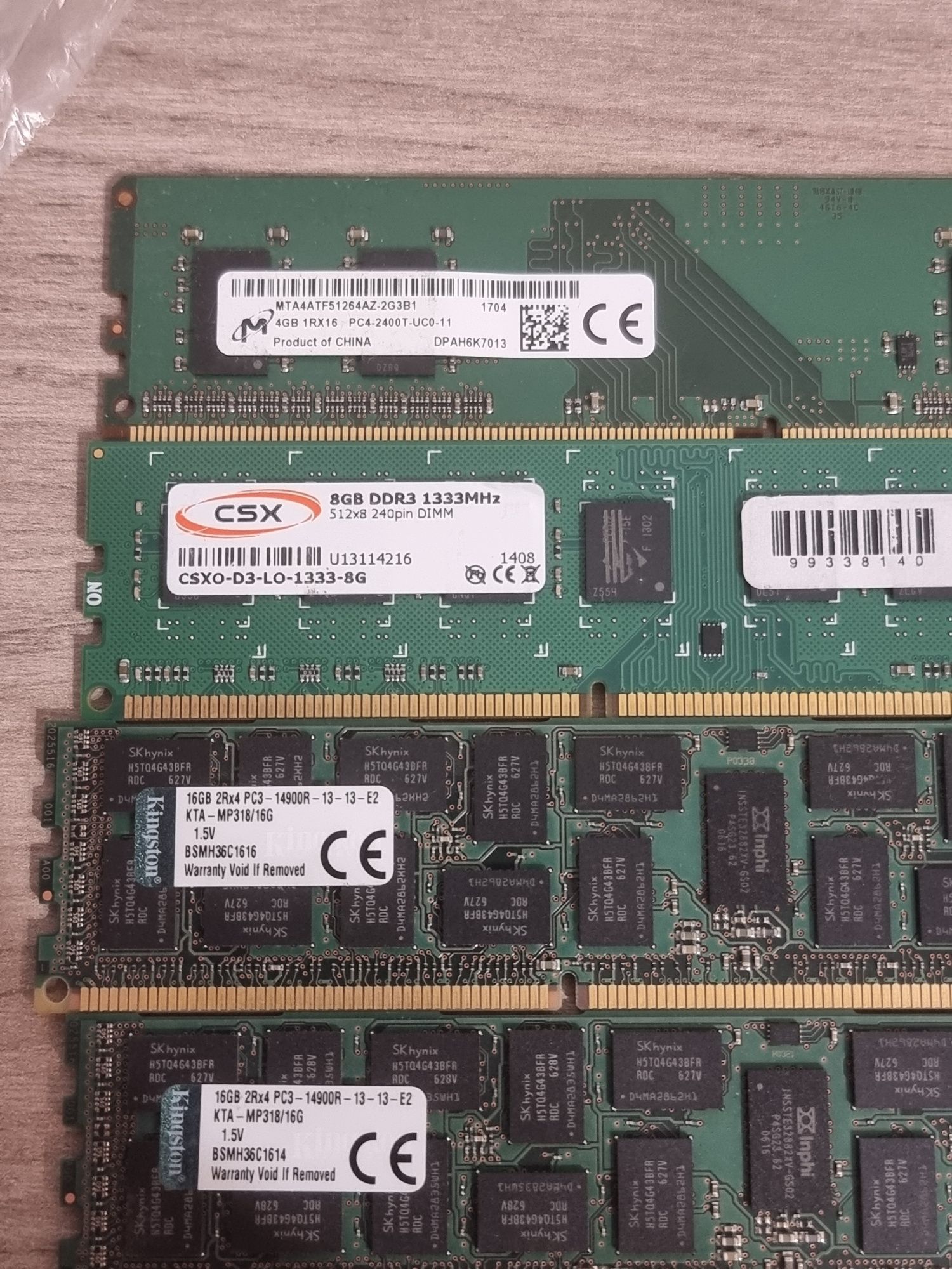 Rami pentru PC (DDR 3 / DDR4)
