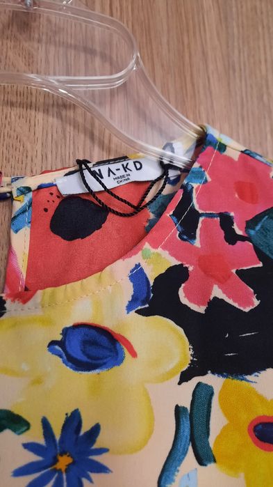 Rochie vaporoasa de vara, imprimeu floral