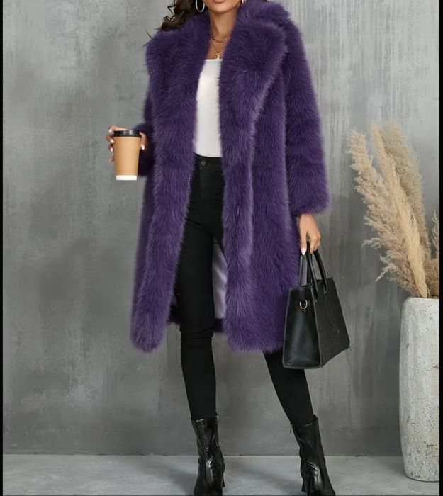 Haina de blană artificiala