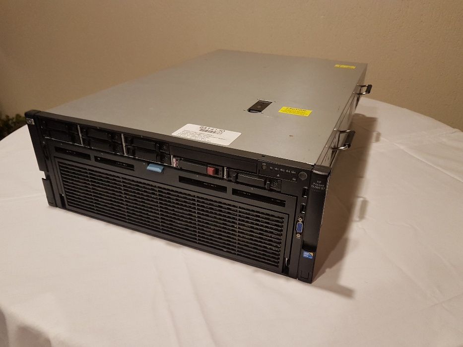 Server Xeon HP ProLiant DL580 G7, 4 x 10 Cores, 64 GB Ram, SSD 128