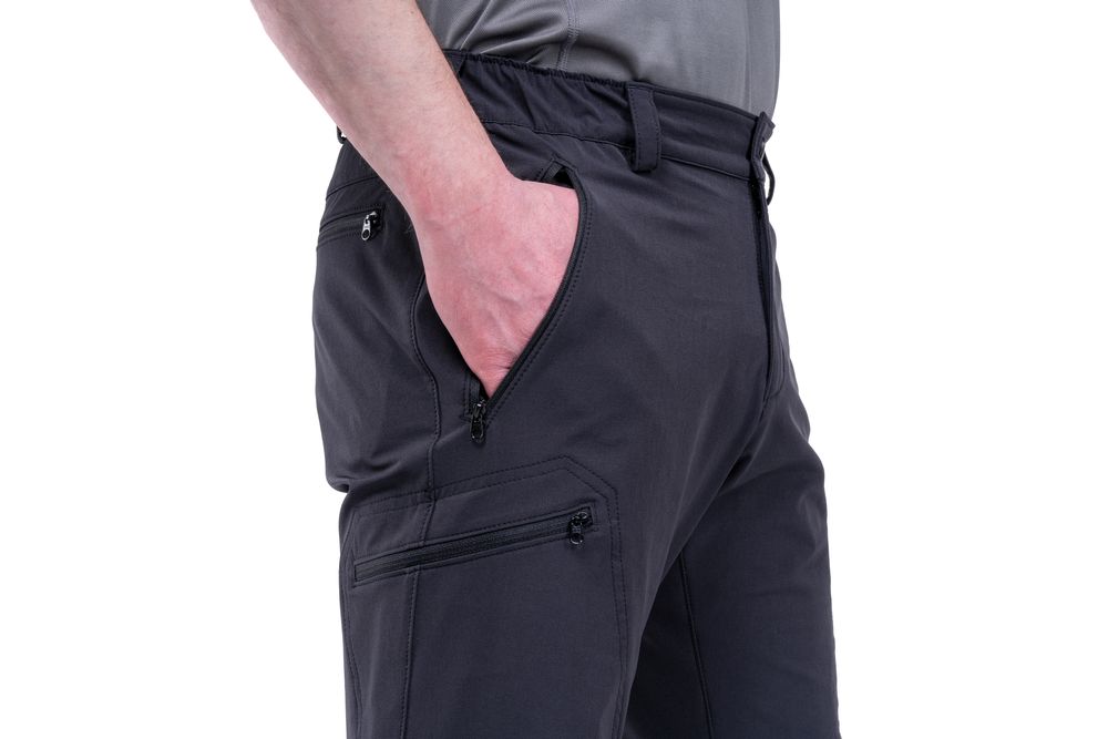 Pantaloni Soft Shell Hiking Pro Black