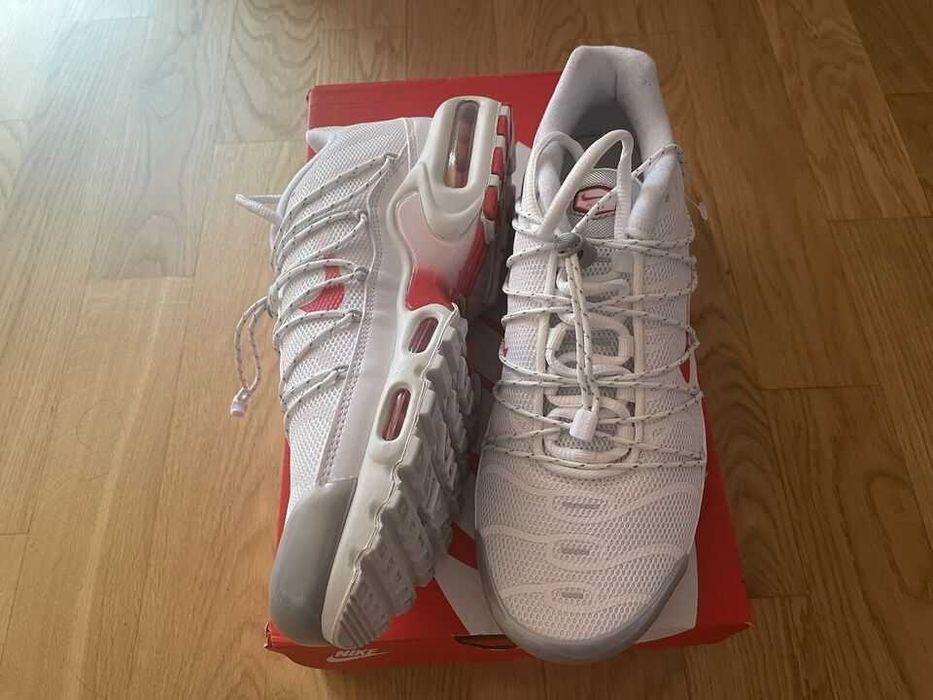 Nike Air Max Plus Tn Utility white Toggle Red 100%  originali-40