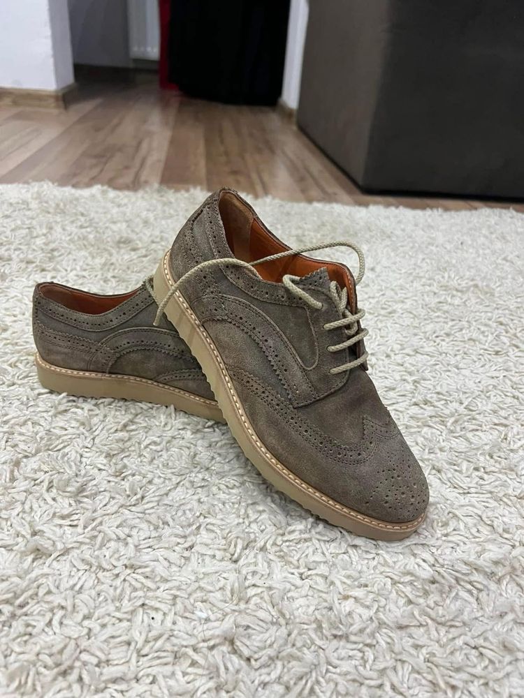 Pantofi piele SANTONI marimea 34