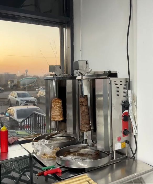 Донер апарат 2 автомат 3 солойный электрический гарантия есть