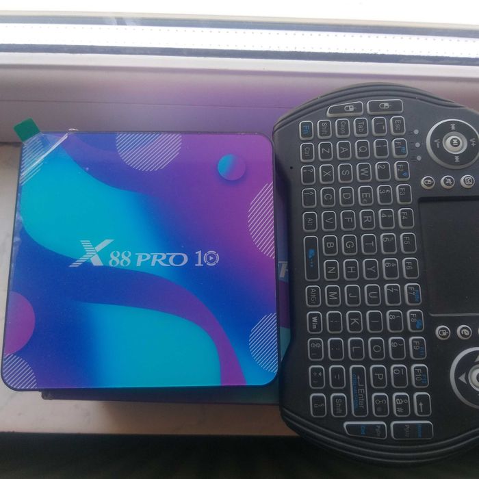 Vand tv box x88 pro 10 4k android 11 4 gb ram,64 rom