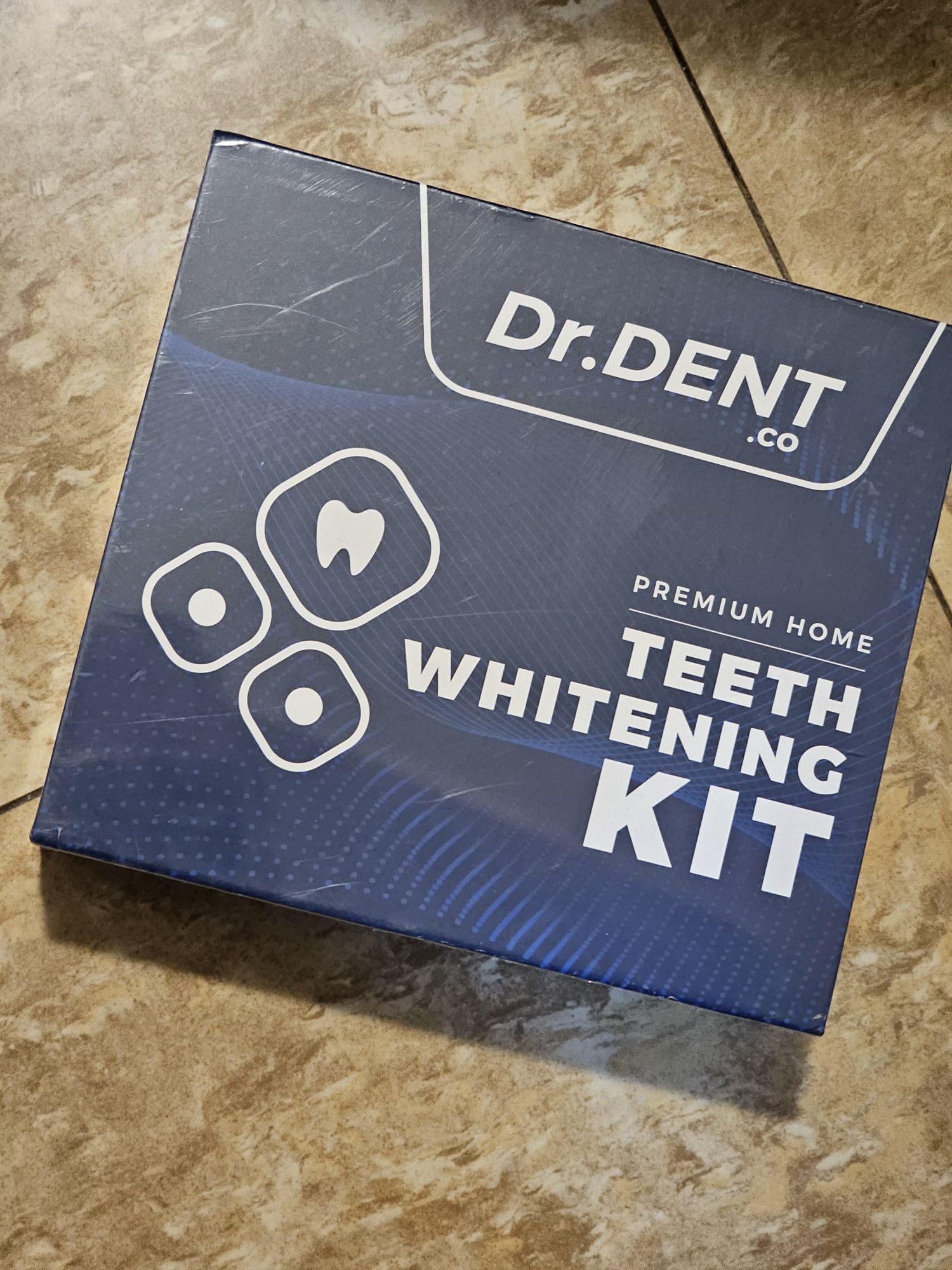 Kit de albire dentară DrDent Premium non-sensibil | Lumină LED | (3) G