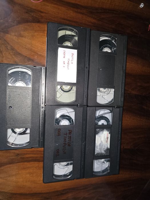 Pachet cu 5 casete video, VHS, VACANȚA MARE,50 LEI