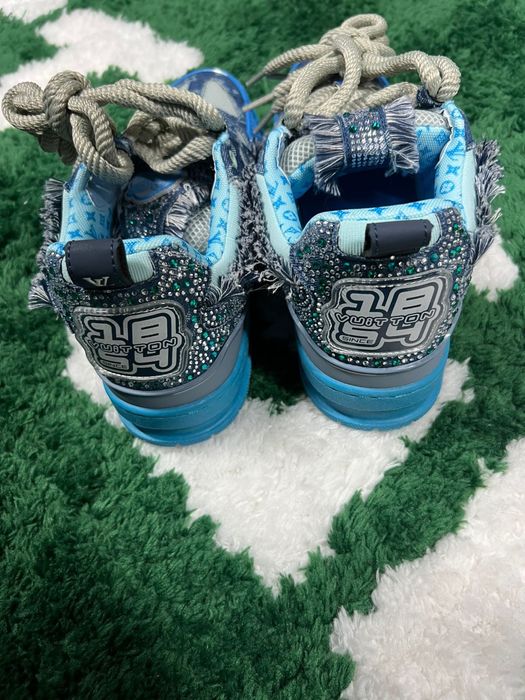 LV Skate Blue Swarowski 43 noi fara cutie