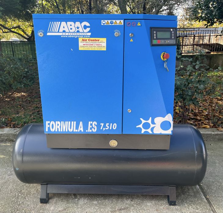 Винтов компресор Abac Formula 7.5kw с ресивър 500lt и вграден сушител
