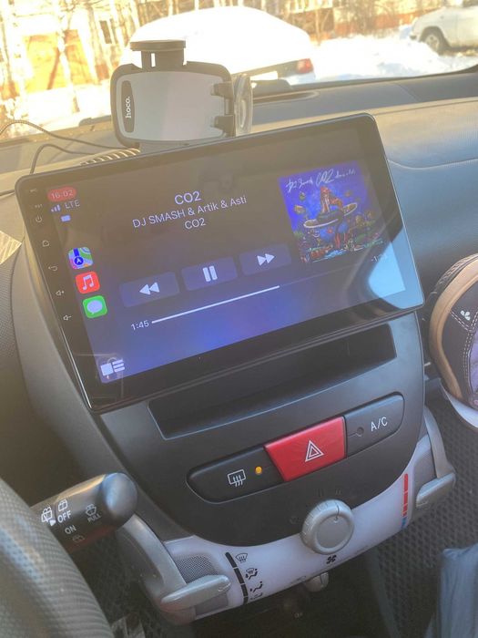 Navigatie android Toyota Aygo Peugeot 107 Citroen C1 Waze YouTube GPS