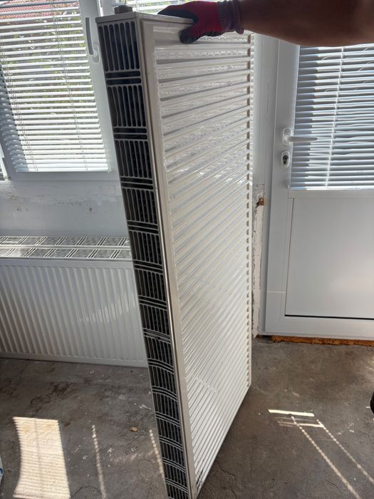 Камина с водна риза и три радиатора