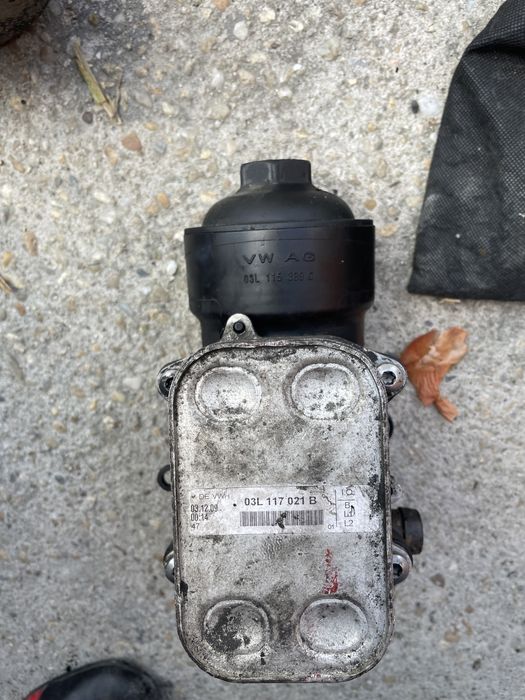 Carcasa filtru ulei + termoflot VW golf 6 skoda rapid 1.6 CAY 2.0 CFF