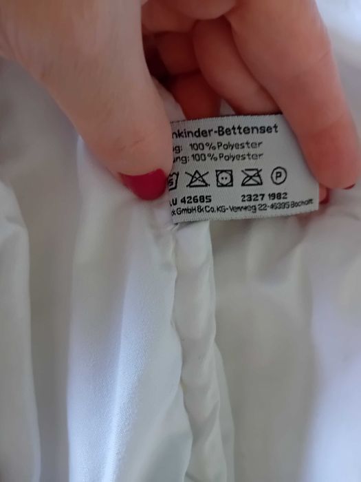 Олекотени детски завивки