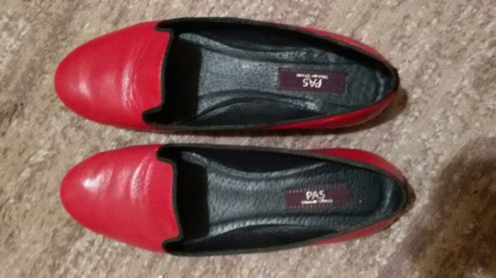 Balerini dama, piele naturala