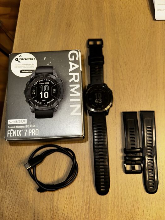 Vand Garmin Fenix 7 PRO sapphire solar