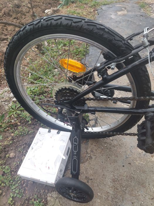Roti ajutătoare și roata bicicleta