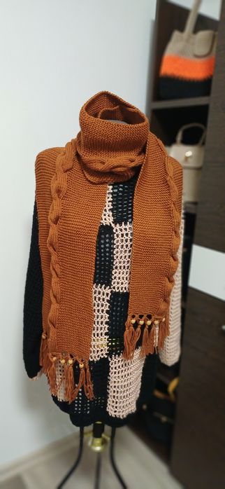 Fular handmade nou