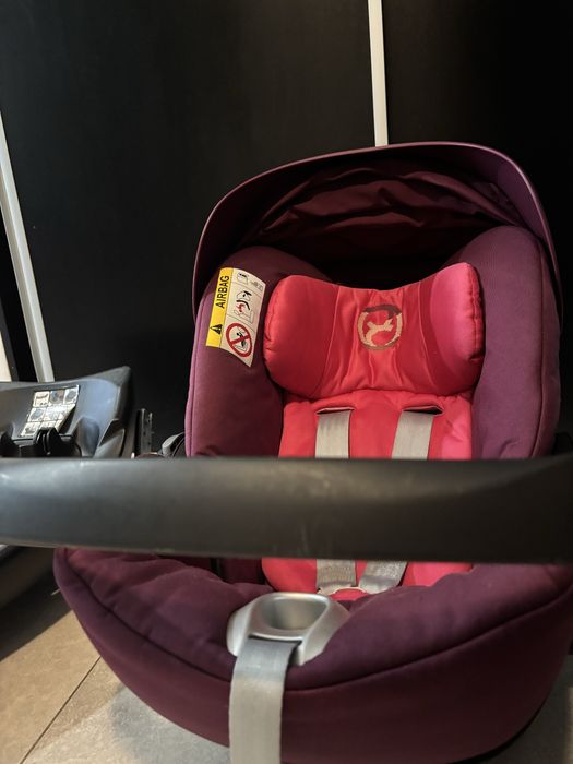 Scoica Cybex Cloud Q + baza isofix + adaptori Cybex Melio