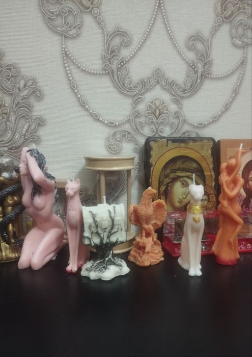 Продаются свечи ручной работы восковые