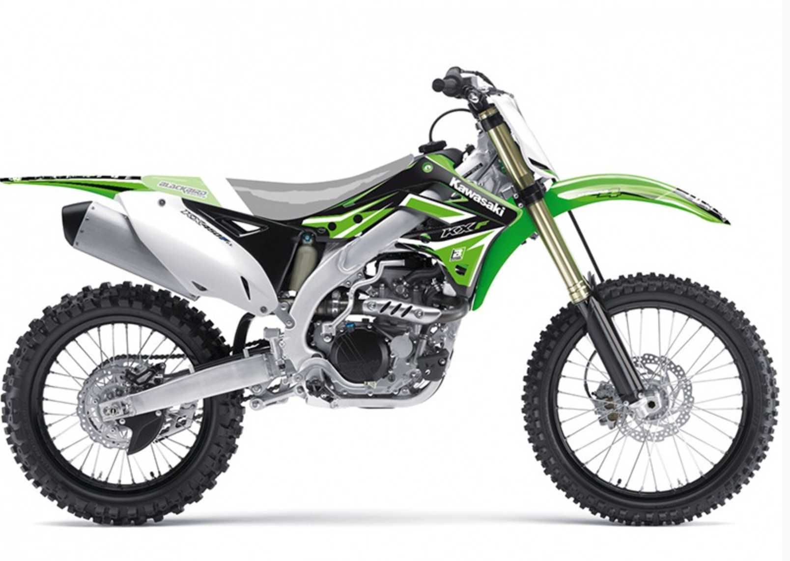 Нови Лепенки 2016-22,Kawasaki KX450F Black Bird
