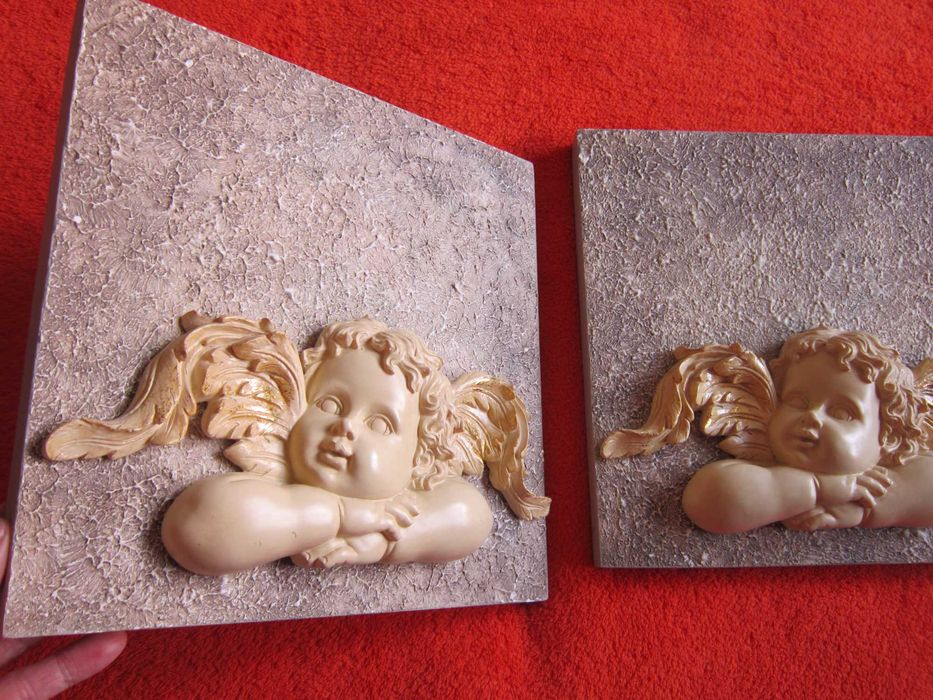 cadou rar Ingerul lui Rafael  tablou 3D vintage colectie Germania