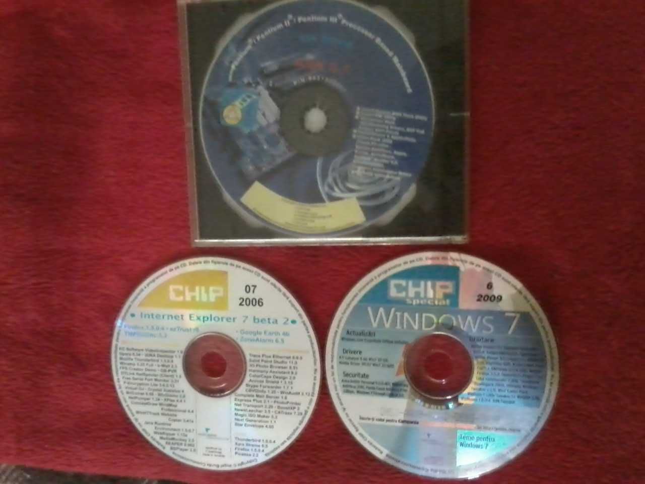 discuri vinil CD-uri cu softuri vechi, CHIP xtremPC casete floppy