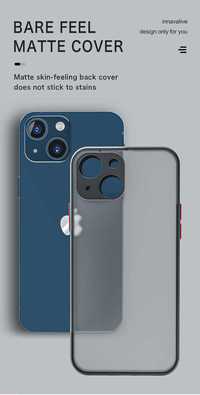 Husa Iphone SE X XS 11 12 13 14 Pro Max Skin Feel Matte Case