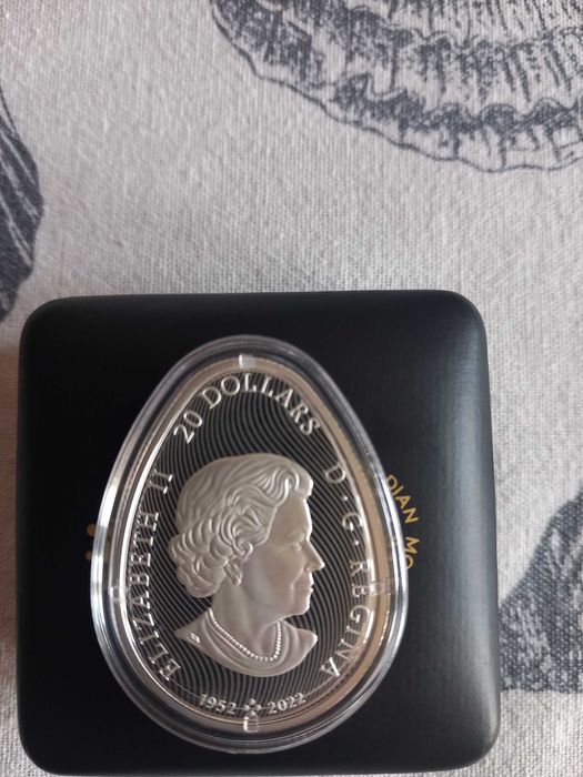 Сребърна Монета Украинско Великденско Яйце Канада 2023 бнб монети