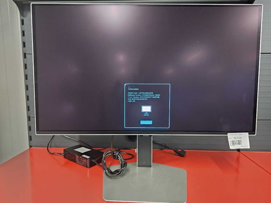 Monitor Gaming OLED SAMSUNG Odyssey G6 LS27DG602SU, 27", QHD, 360Hz