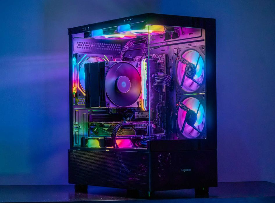 Sistem Gaming Ryzen 5 3600 + RX580 8GB + 16GB RAM + SSD 1TB
