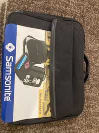 Черна чанта за бизнес/лаптоп-Samsonite 17”-Нова