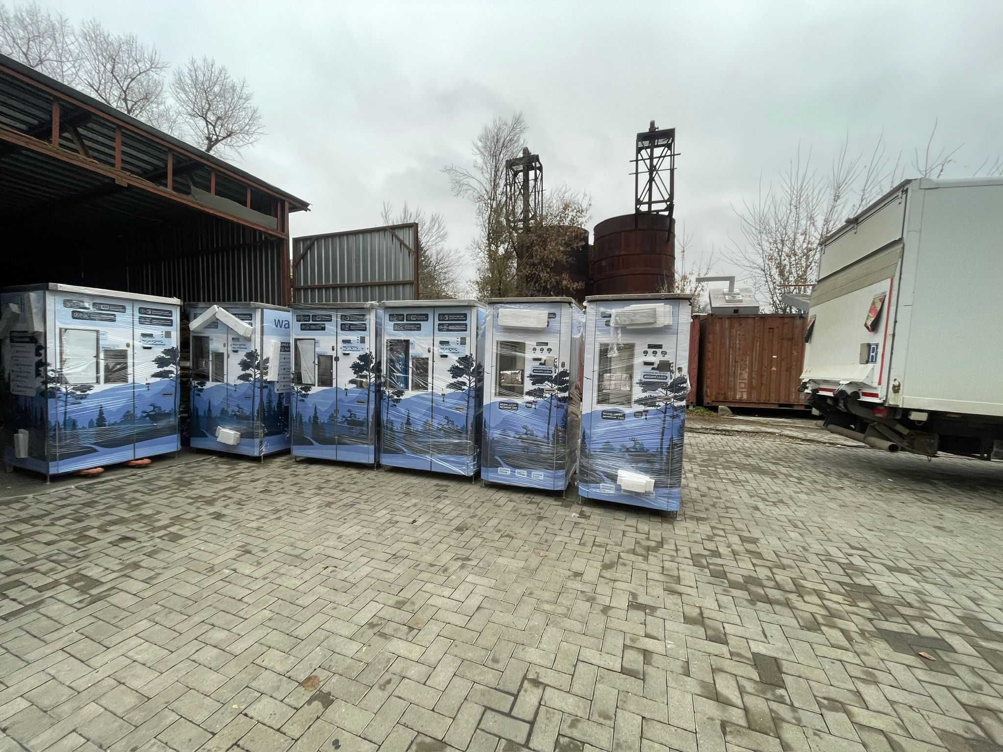 Dispozitiv vending de vânzare apa potabilă, afacere la cheie!