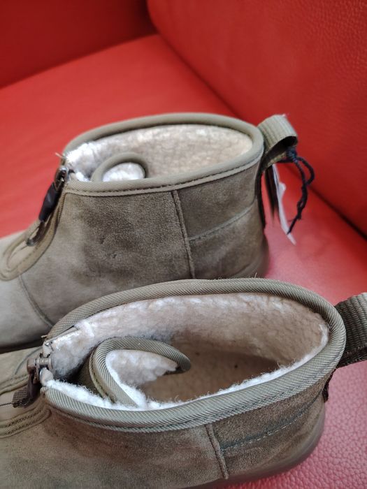 Ghete Woden Piele naturala Waterproof 37, Original Nou