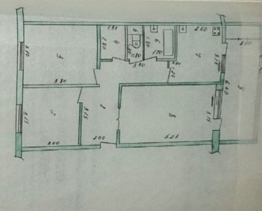 3/1/5 Карасу-1 , 78 м.кв,,90.000 $ 1-я линия ! идеально под бизнес!
