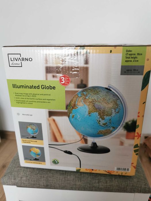 Glob pământesc -veioza